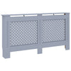 vidaXL Radiator Cover Anthracite 59.8''x17.5''x31.9'' MDF, 288194