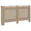 vidaXL Radiator Cover 59.8''x17.5''x31.9'' MDF, 288196
