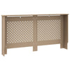vidaXL Radiator Cover 59.8''x17.5''x31.9'' MDF, 288196