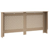 vidaXL Radiator Cover 67.7''x17.5''x31.9'' MDF, 288199