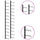 Wall-mounted Wine Rack for 24 Bottles Black Iron - vidaXL
