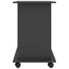 Computer Desk Gray Engineered wood Compact Sliding Components - vidaXL