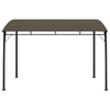 Sunshade Awning Taupe Powder-coated steel, 100% polyester - vidaXL