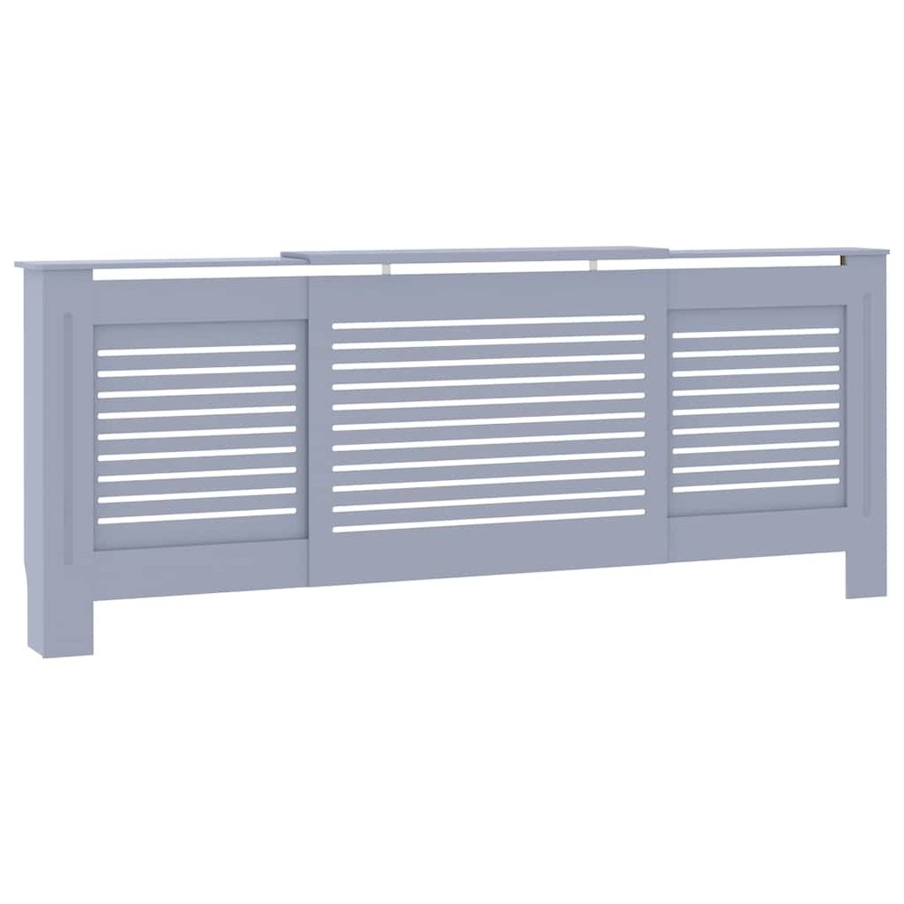 MDF Radiator Cover Gray 80.7'' - vidaXL