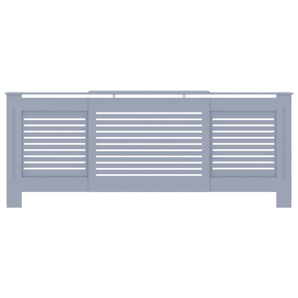 MDF Radiator Cover Gray 80.7'' - vidaXL