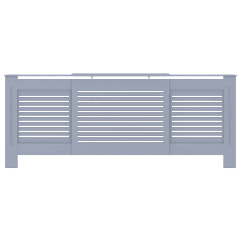 MDF Radiator Cover Gray 80.7'' - vidaXL