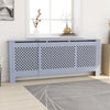 MDF Radiator Cover Gray 80.7'' - vidaXL