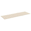 Sunlounger Grey Acacia wood, Polyester Single - vidaXL
