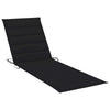 Sun Lounger Grey Solid acacia wood Standard - vidaXL