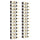 Wall Mounted Wine Rack for 12 Bottles 2 pcs White Iron - vidaXL