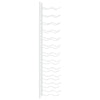 Wall Mounted Wine Rack for 24 Bottles White Iron - vidaXL