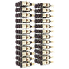Wall Mounted Wine Rack for 36 Bottles 2 pcs White Iron - vidaXL