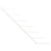 Wall-mounted Wine Rack for 7 Bottles White Metal - vidaXL