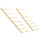 Wall-mounted Wine Rack for 7 Bottles 2 pcs Gold Metal - vidaXL