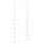 Wall-mounted Wine Rack for 10 Bottles 2 pcs White Metal - vidaXL