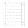 Wine Rack for 48 Bottles White Metal - vidaXL