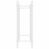 Wine Rack for 48 Bottles White Metal - vidaXL