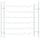 Wine Rack for 36 Bottles White Metal - vidaXL
