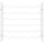 Wine Rack for 36 Bottles White Metal - vidaXL