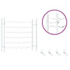 Wine Rack for 36 Bottles White Metal - vidaXL