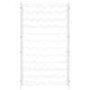 Wine Rack for 72 Bottles White Metal - vidaXL