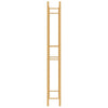 Wine Rack for 96 Bottles Gold Metal - vidaXL