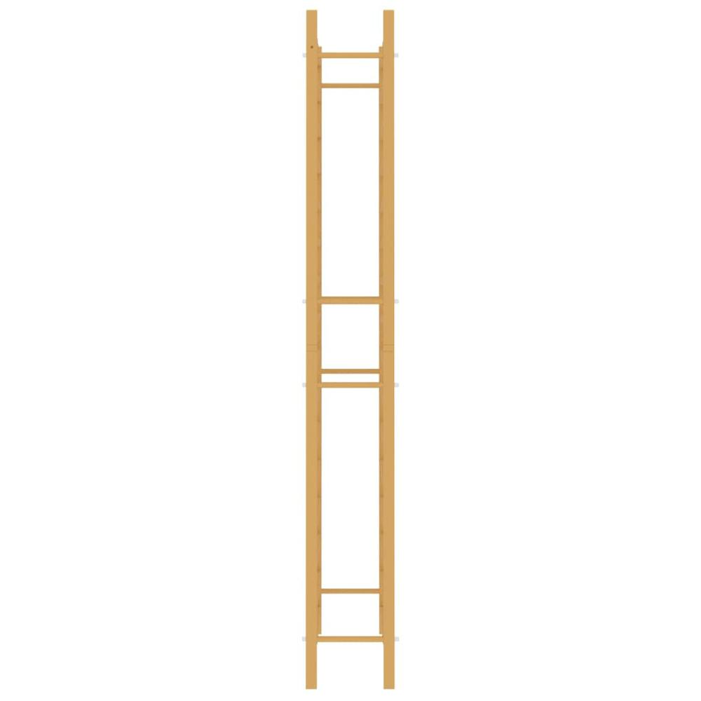 Wine Rack for 96 Bottles Gold Metal - vidaXL