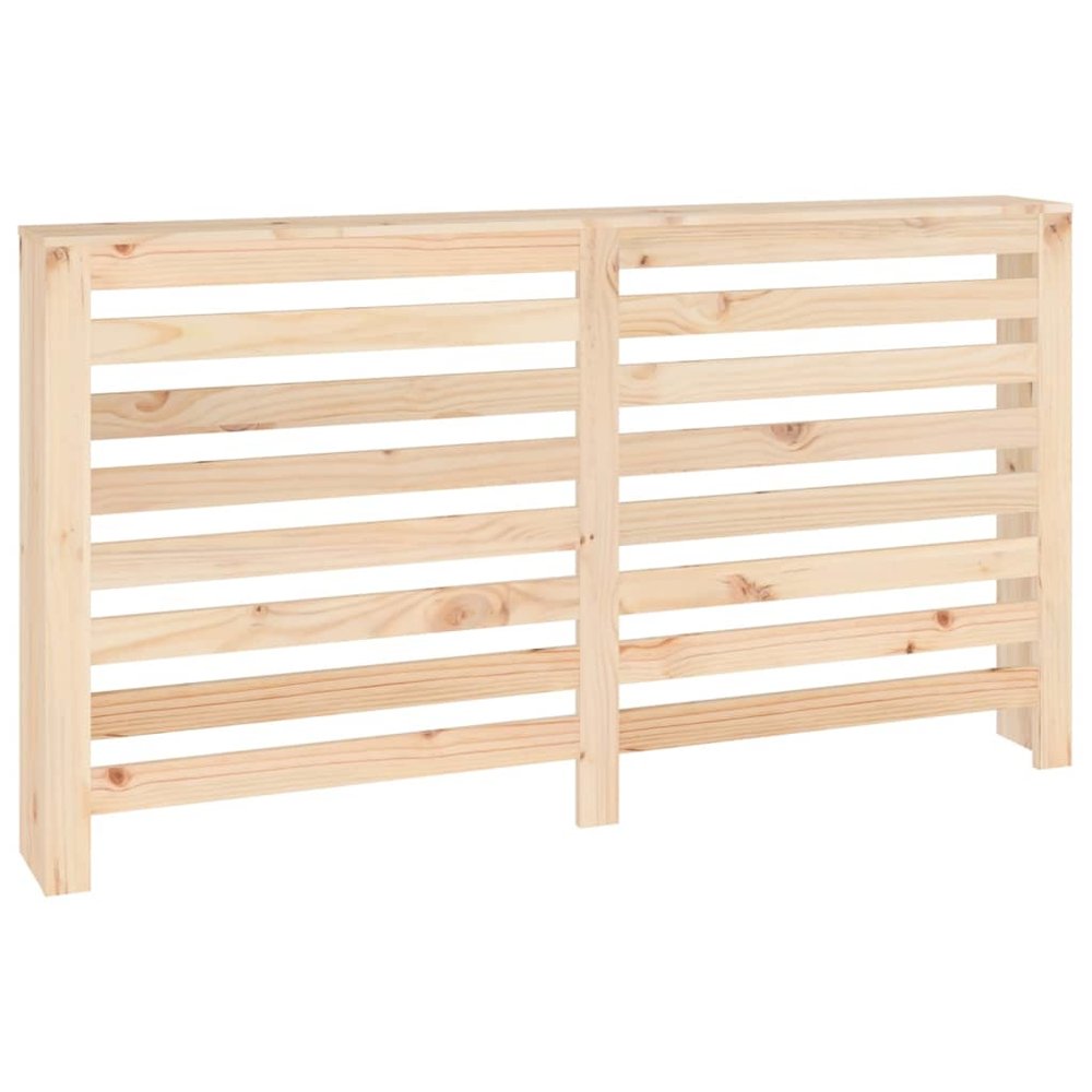 Radiator Cover 60.2''x7.5''x33.1'' Solid Wood Pine - vidaXL
