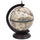 vidaXL Tabletop Globe Bar Wine Stand Eucalyptus Wood White, 320910