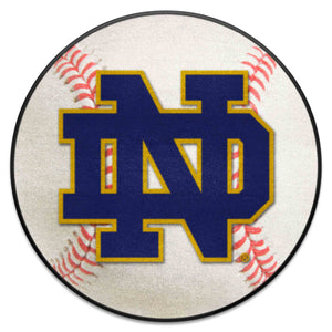 Fanmats - Notre Dame Baseball Mat 27'' diameter