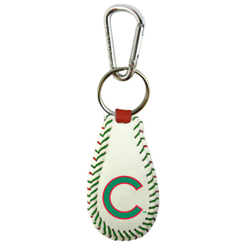 Chicago Cubs Keychain Baseball Holiday Design CO - GAMEWEAR