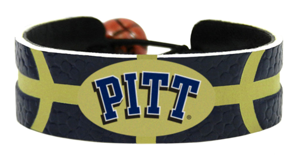 Pittsburgh Panthers Team Color Basketball Bracelet  CO - Gamewear
