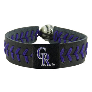Colorado Rockies Bracelet Team Color Baseball CO - Gamewear