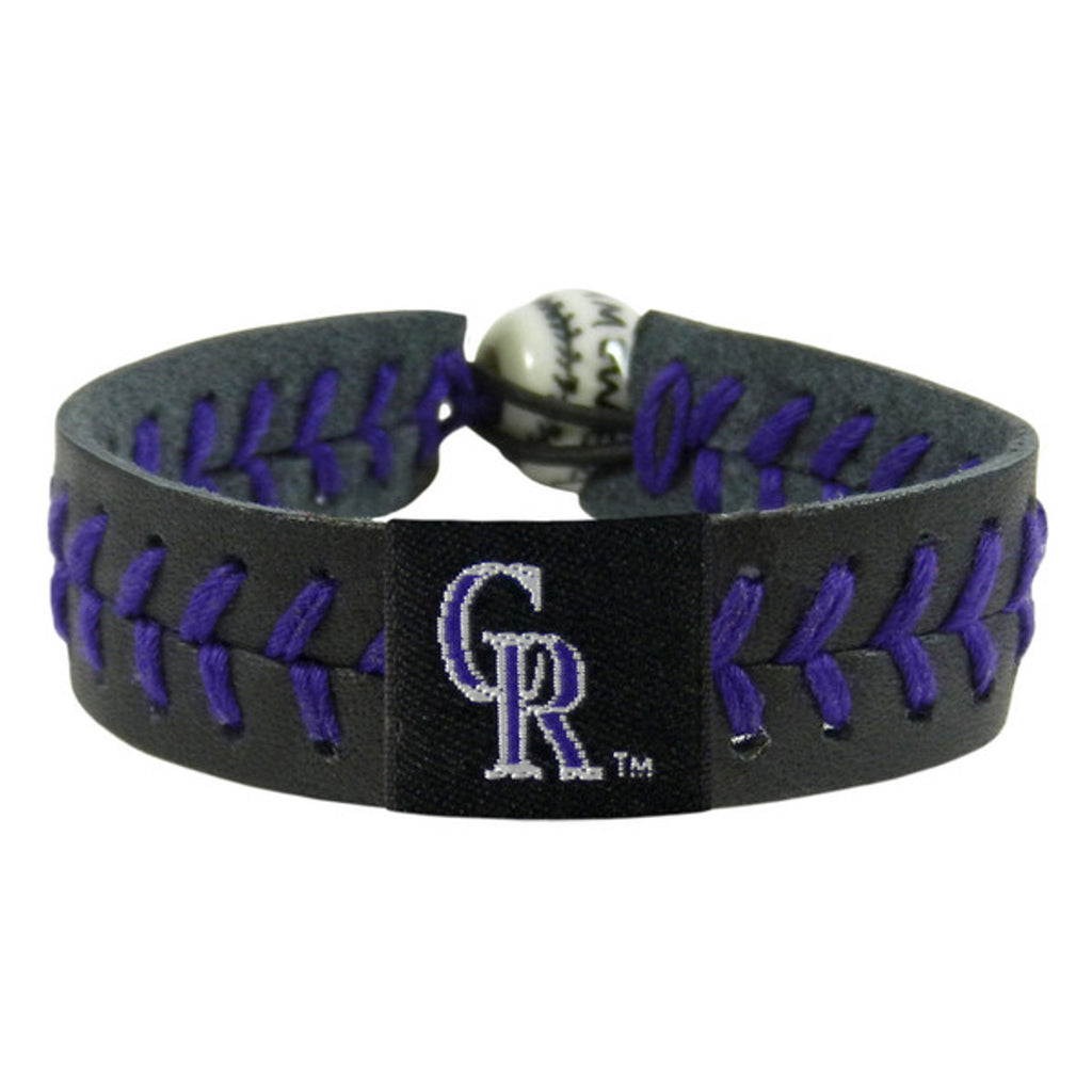 Colorado Rockies Bracelet Team Color Baseball CO - Gamewear