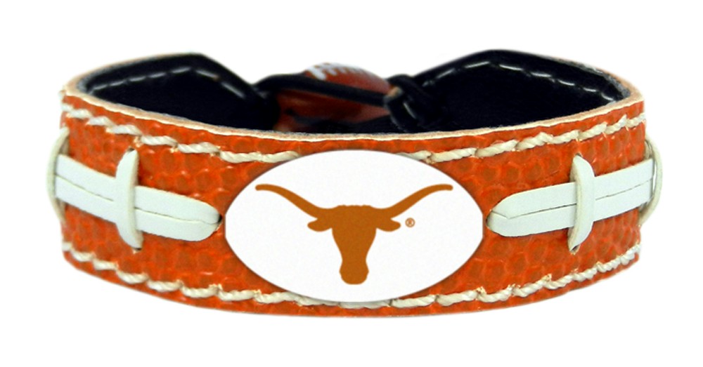 Texas Longhorns Bracelet Team Color Football CO - Gamewear