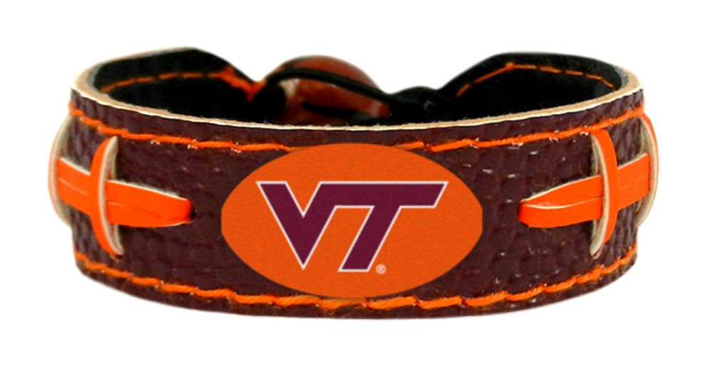 Virginia Tech Hokies Bracelet Team Color Football CO - Gamewear