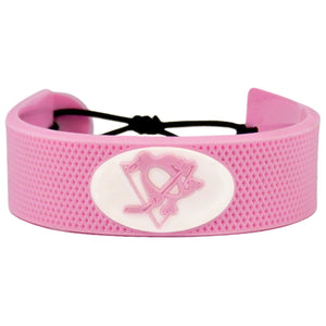 Pittsburgh Penguins Bracelet Pink Hockey CO - Gamewear
