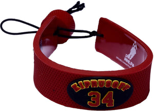 Calgary Flames Bracelet Team Color Jersey Miikka Kiprusoff Design CO - Gamewear