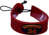 Calgary Flames Bracelet Team Color Jersey Miikka Kiprusoff Design CO - Gamewear