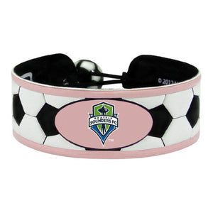 Seattle Sounders FC Bracelet Soccer Pink CO - Gamewear