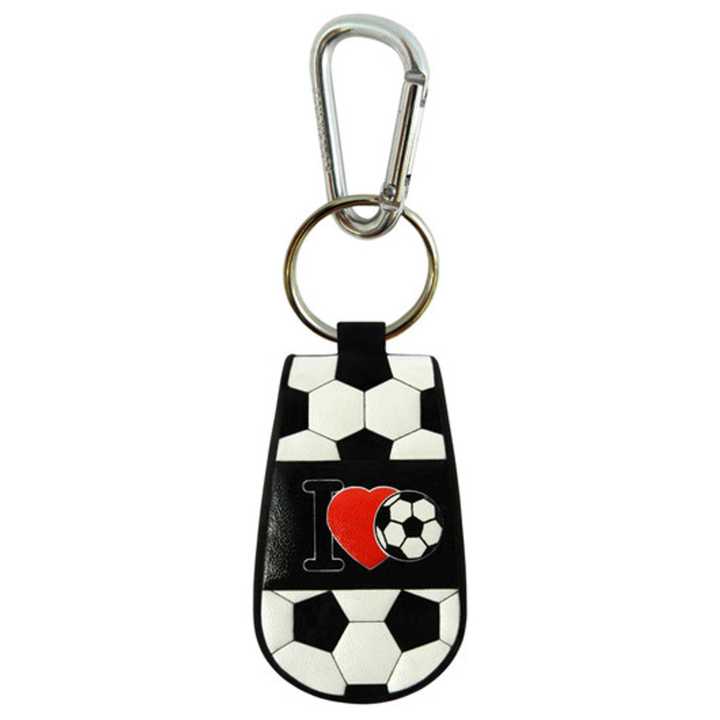 I Love Soccer Keychain Classic Soccer CO - GAMEWEAR