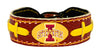 Iowa State Cyclones Bracelet Team Color Football Primary Athletic Mark Logo CO - Gamewear