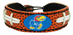 Kansas Jayhawks Bracelet Classic Football CO - Gamewear