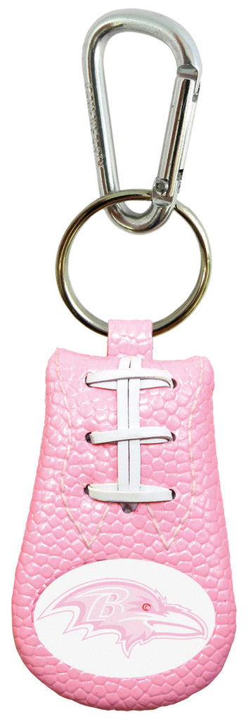 Baltimore Ravens Keychain Pink Football CO - Gamewear