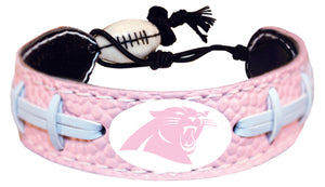 Carolina Panthers Bracelet Pink Football Alternate CO - Gamewear