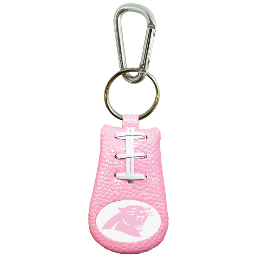 Carolina Panthers Keychain Pink Football CO - GAMEWEAR
