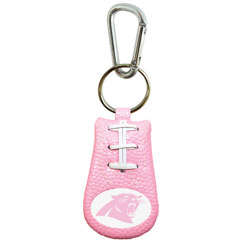 Carolina Panthers Keychain Pink Football CO - GAMEWEAR
