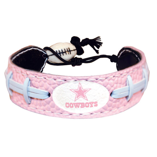 Dallas Cowboys Bracelet Pink Football CO - Gamewear