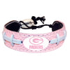 Green Bay Packers Bracelet Pink Football CO - Gamewear