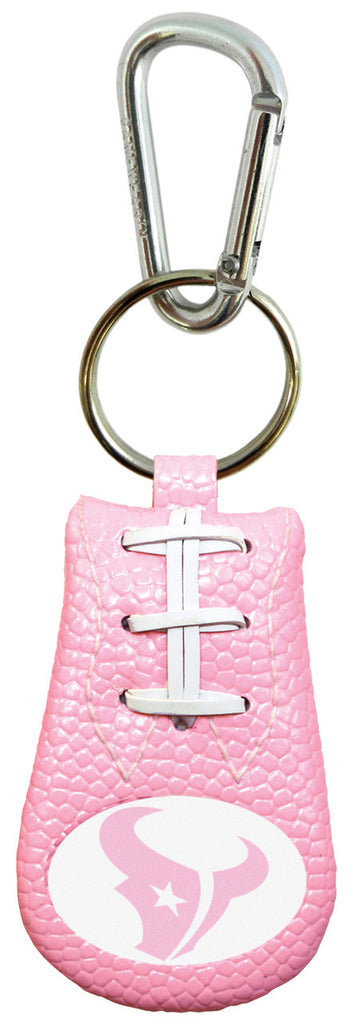 Houston Texans Keychain Pink Football CO - Gamewear
